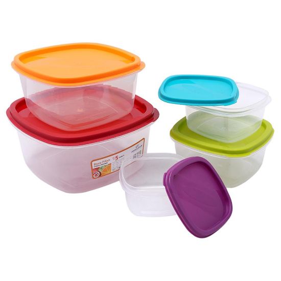 Picture of Princeware Food Container set 5666/ 5 Pieces