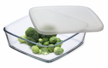 Picture of Simax Storage Dish With Plastic Lid 7466/ 1.7 L