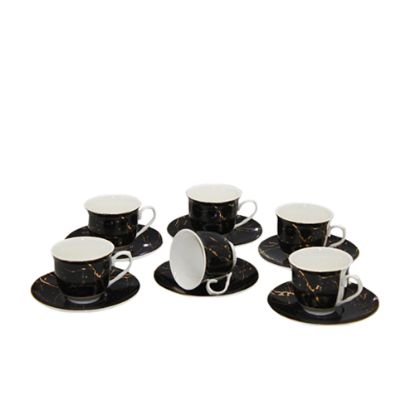 Picture of La Table Fine Tea Cups 321/ 6 Pieces Black
