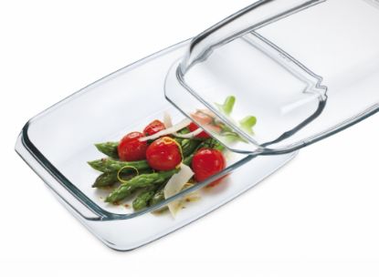 Picture of Simax Rectangular Casserole With Lid 7156/ 7166/ 3.2 L