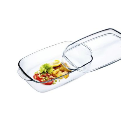 Picture of Simax Rectangular Casserole With Lid 7356/ 7366/ 3.2 L