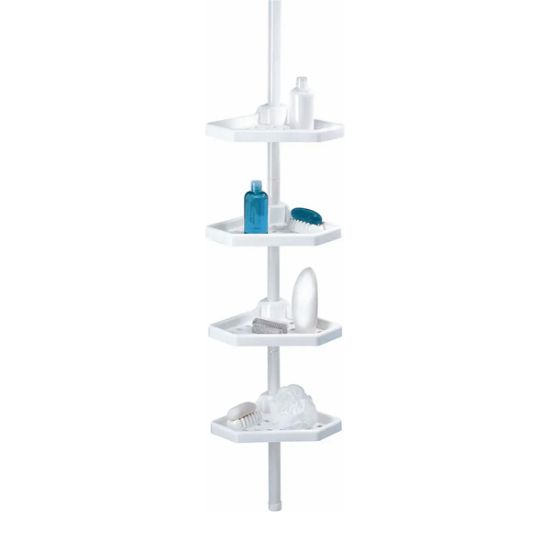 Picture of Primanova Plastic Bathroom Corner Stand N01/ 01 White