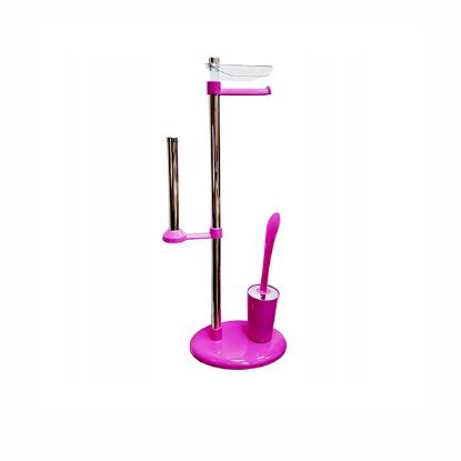 Picture of Primanova Alba Toilet Brush Stand E03/15 Purple