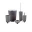 Picture of Primanova Nely Bathroom Set SAS08/07/ 5 Pieces Gray