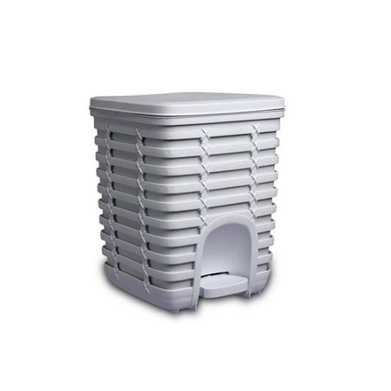 Picture of Primanova Palm Step Bin E54/01 White