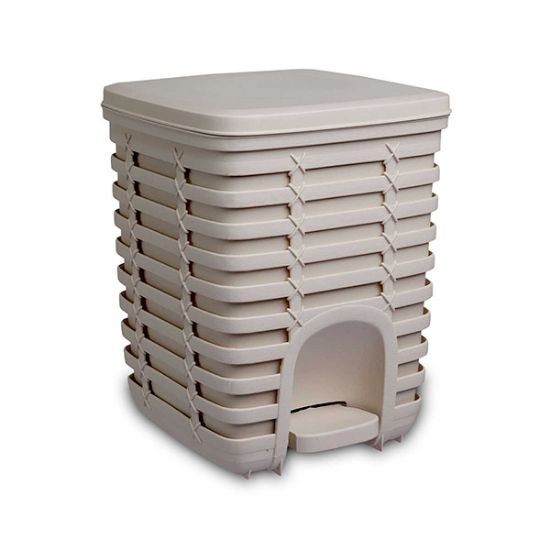 Picture of Primanova Palm Waste Bin E54/09 Beige