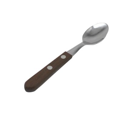 Picture of Marob Dinner Spoon 900/ 6 Pieces with Wood Handle