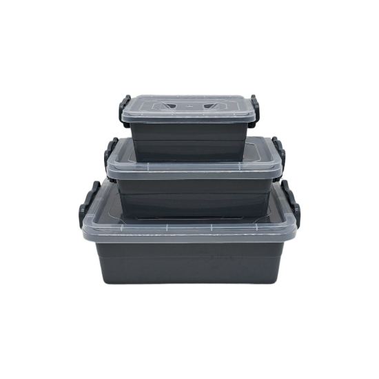 Picture of Em House Food Storage Box Set 600/ 2/ 1.2/ 0.55 L