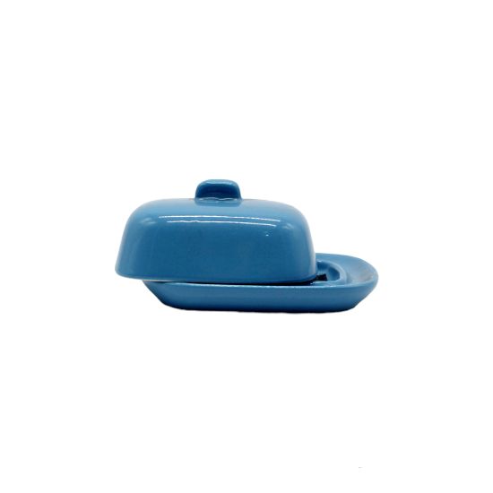 Picture of Porcelain Cheese dish 5213 Blue