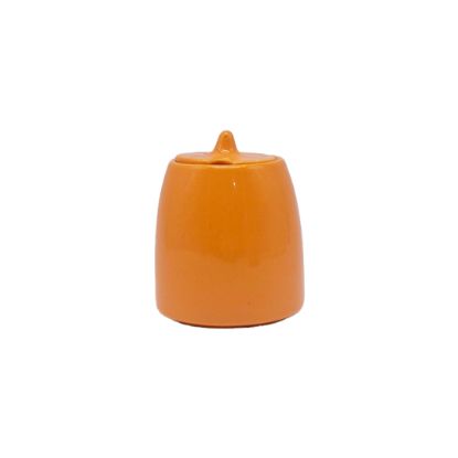 Picture of Porcelain Sugar pot 0080 Orange