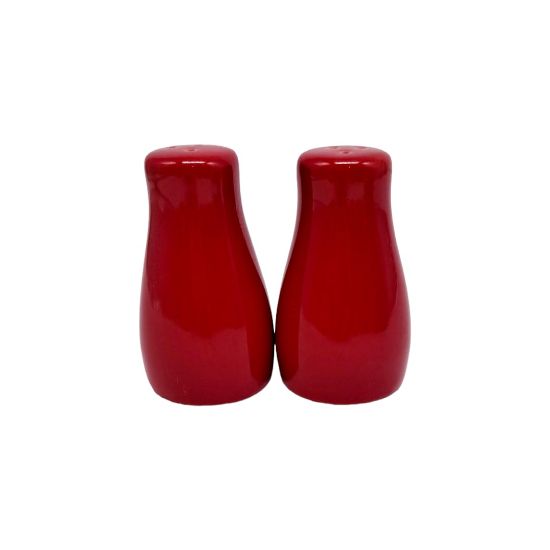 Picture of Porcelain Salt&Pepper Shakers 4992/ 2 Pieces Red