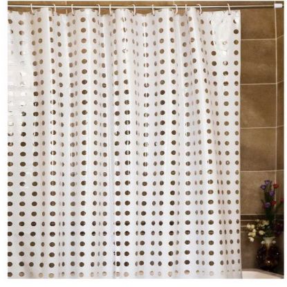 Picture of Primanova Gold Point Bathroom Curtain 20433/ 180*200cm