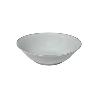 Picture of Porcelain Gold Rim Round Salad Bowl 959/ 8"