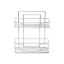 Picture of Primanova Bathroom Shelf 05224/ 2 Shelves