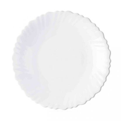 Picture of LaOpala Plain White Flat Plate 250 mm