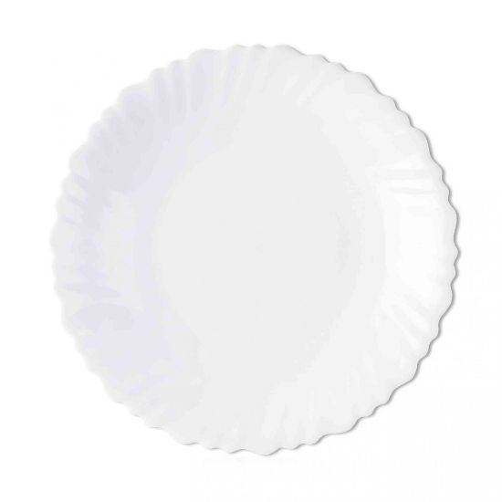 Picture of LaOpala Plain White Flat Plate 250 mm