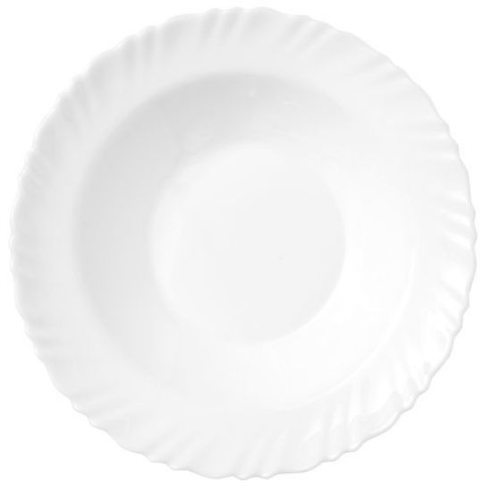 Picture of LaOpala Plain White Deep Plate 225 mm
