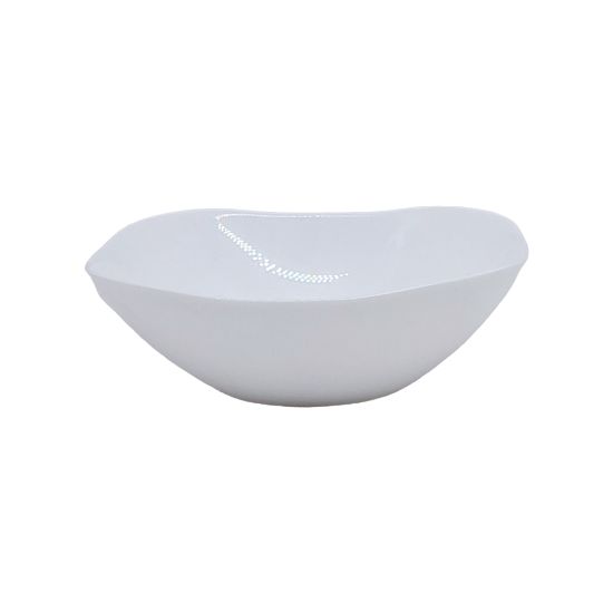 Picture of LaOpala Plain White Square Salad Bowl 200 mm 