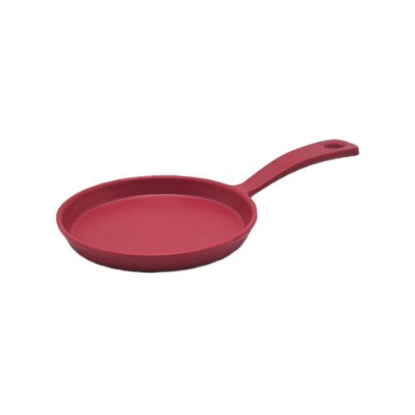 Picture of Melamine Mini Frying Pan 0068/ 22.5 x 13 cm Red