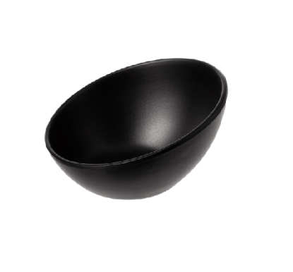 Picture of Melamine Oblique Round Bowl 1405/ 5.5" Black