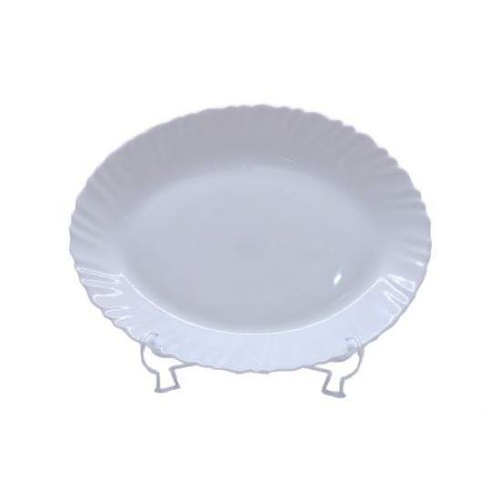 Picture of LaOpala Plain White Oval Plate 325mm