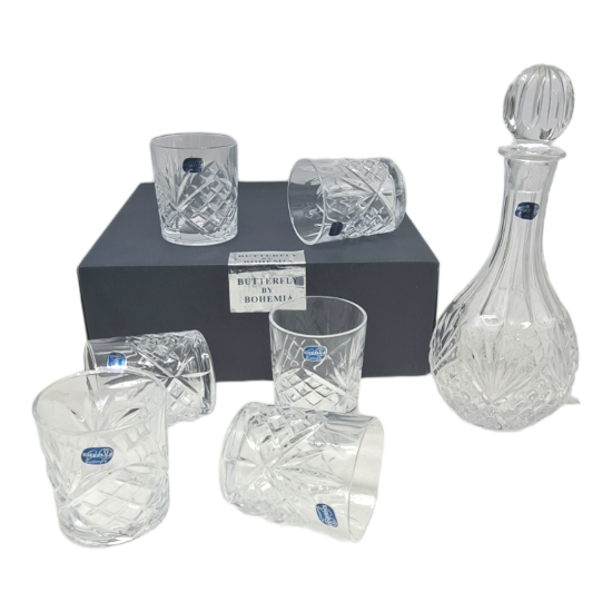 Picture of Butterfly Carafe set 260/7 Pieces