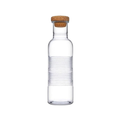 Picture of Pasabahce Glass Bottle wit Cork 80352