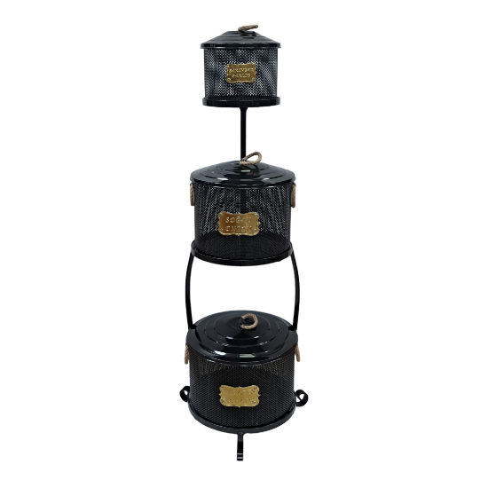 Picture of Buckets With Metal Stand 1052/3 Layers
