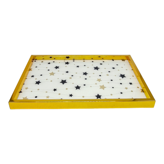 Picture of Glass Rectangular Tray 