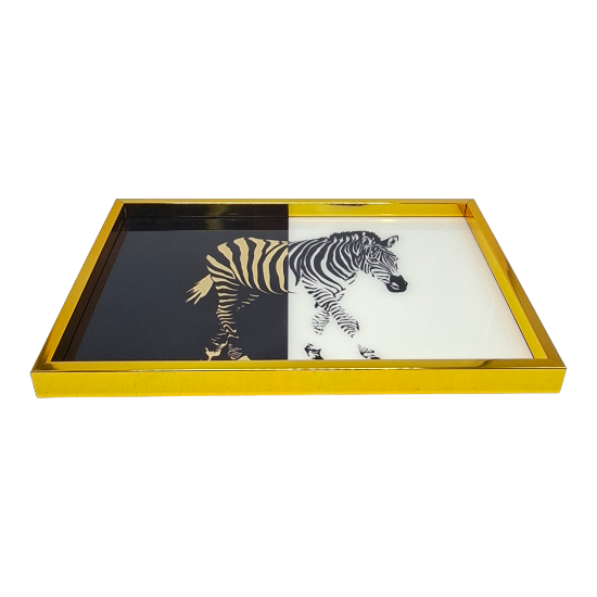 Picture of Glass Rectangular Tray 