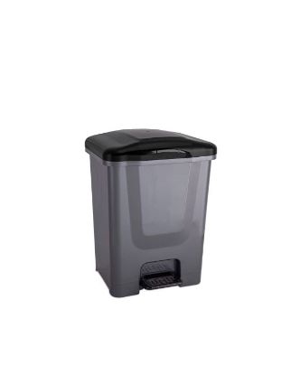 Picture of Flora Waste bin With Pedal 130/ 30L Grey