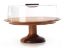 Picture of Wooden Cake Plate with Plexie cover913/1
