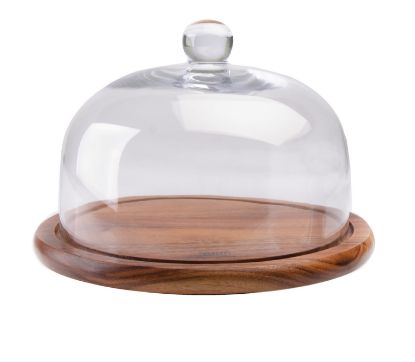 Picture of Billi Cheese Platter Cover with Wooden base