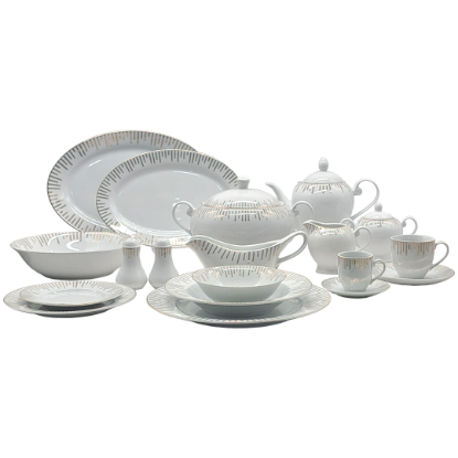 Picture of Mirror Reflection Dinner Set 351/121 Pieces