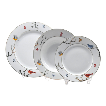 Picture of Birds Dinner Set 450/ 18 Pieces
