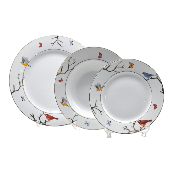 Picture of Birds Dinner Set 450/ 18 Pieces