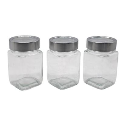 Picture of Glass Jar Set 45217/ 2/1/0.5L 3 pieces