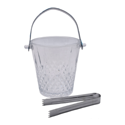 Picture of Ice Glass Bucket with Stainless Tong 45202