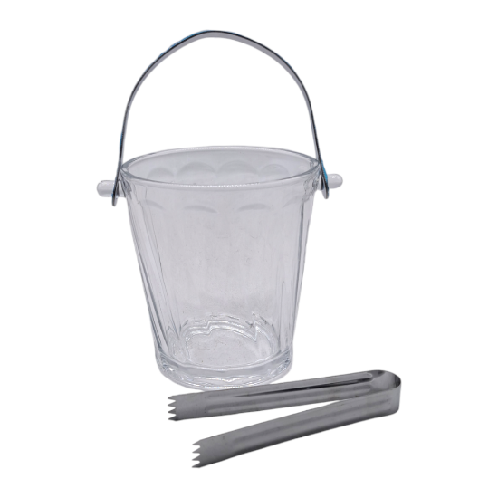 Picture of Ice Glass Bucket with Stainless Tong 45203