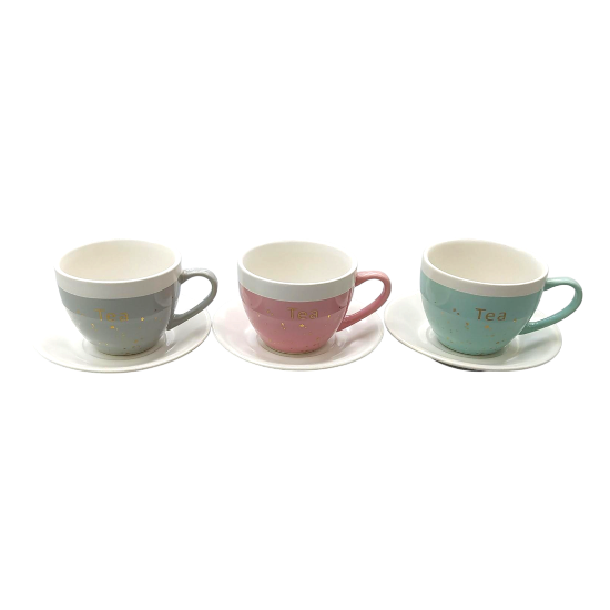 Picture of Porcelain Tea Cups 585G5487/ 6 pieces