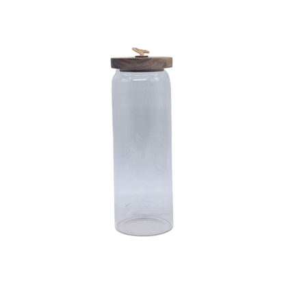 Picture of Glass Jar with Wooden Lid 1988-61/ 1300ML