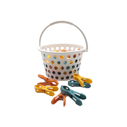 Picture of Plastic Basket + Clips 45074