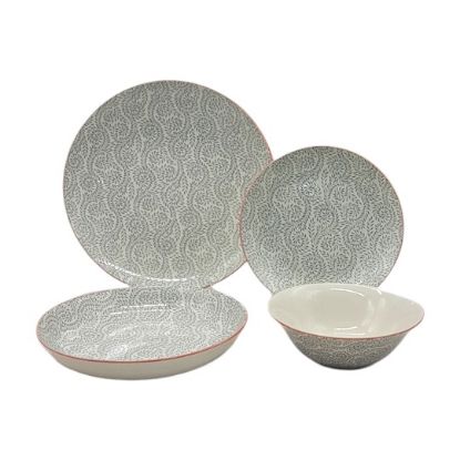 Picture of Grey Felicity Dinner set 45220/24 pieces