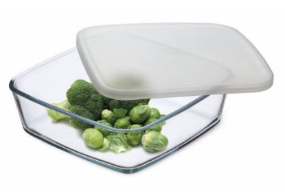 Picture of Simax Storage Dish With Plastic Lid 7476/ 1 L