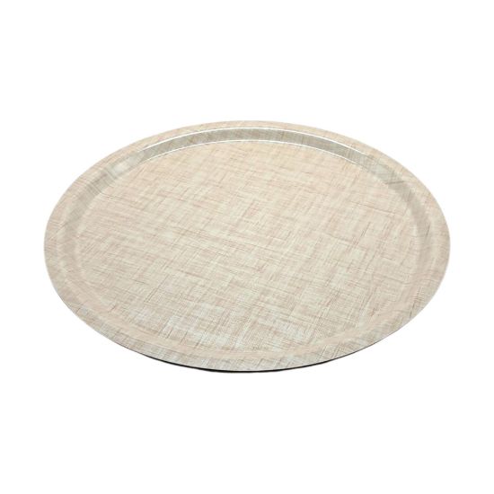 Picture of Wooden Round Tray 1312/42 cm Beige