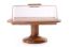 Picture of Wooden square cake dome with stand 911/1