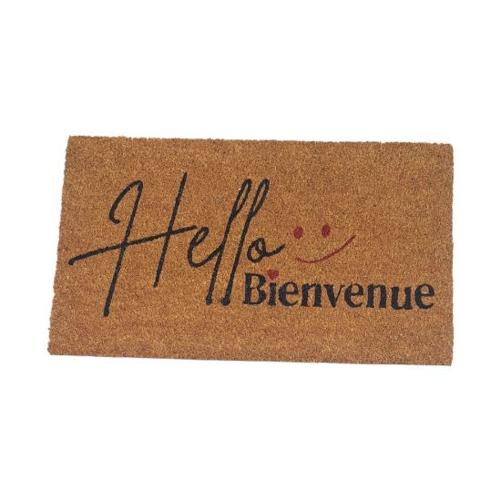 Picture of Door Mat 2340/ 45*75CM HELLO/ BIENVENUE 