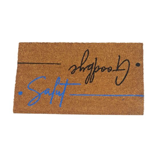 Picture of Door Mat 2370/ 45*75CM SALUT/GOODBYE 