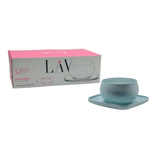 Picture of LAV Cup + saucer cleos1 BLUE