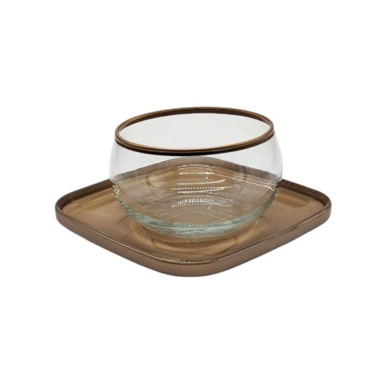 Picture of LAV Cup + saucer cleos1 Bronze